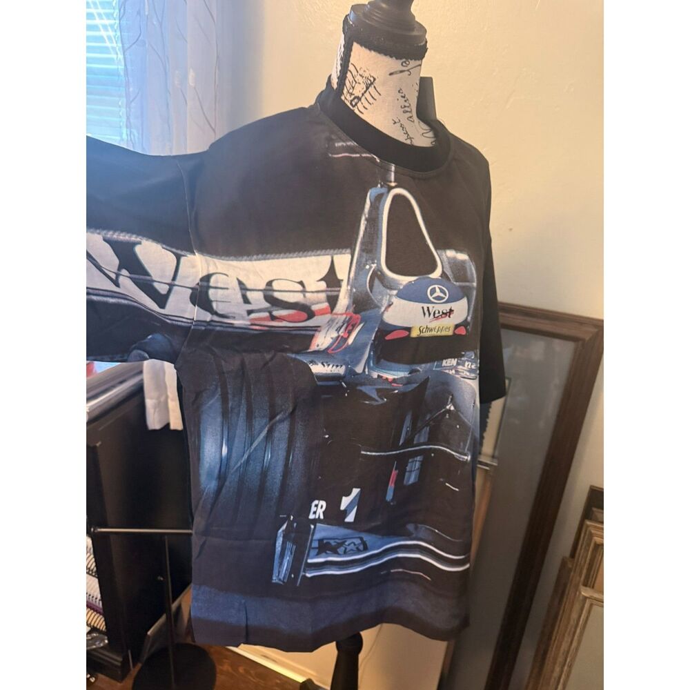 NWT Vintage 1999 Mika Hakkinen McLaren Mercedes F1 Shirt XXL Rare